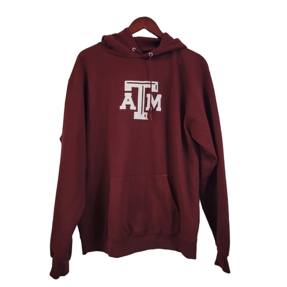 Champion Tops - NWOT Texas AM Women's Champion Pullover Sweatshirt Hoodie Large L